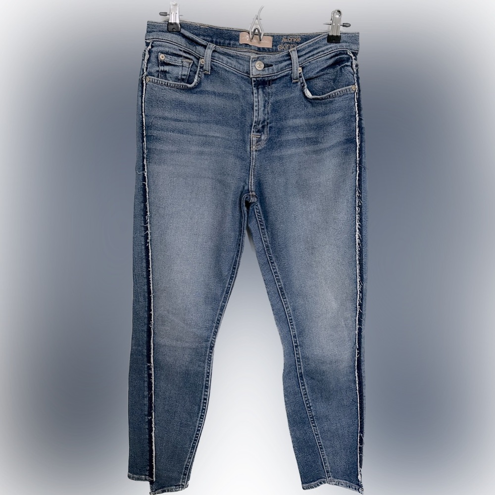 7 For All Mankind Ankle Skinny Jeans Size 30